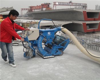 石武高鐵中鐵二局制梁現場